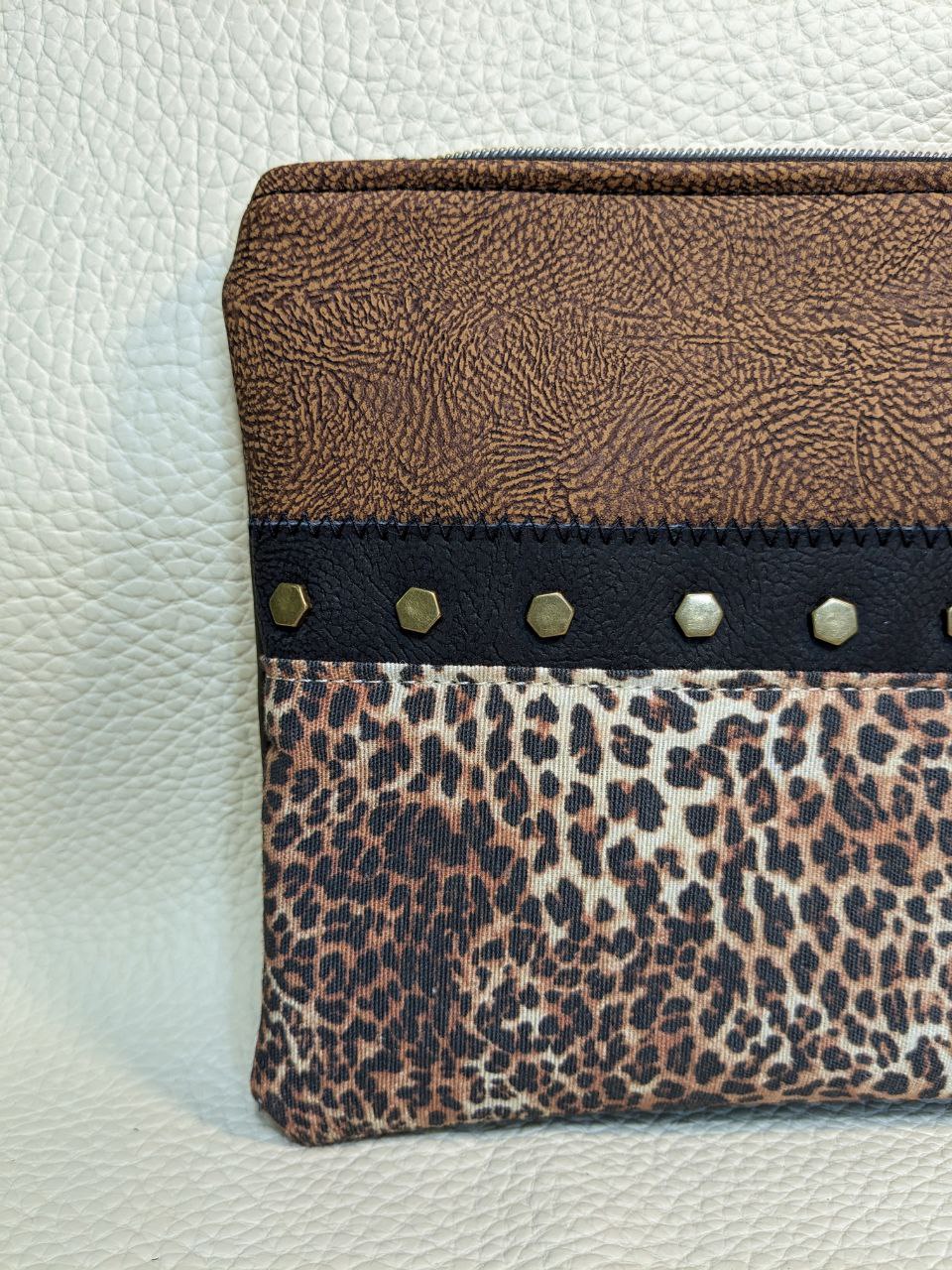 Bolso de mano leopardo